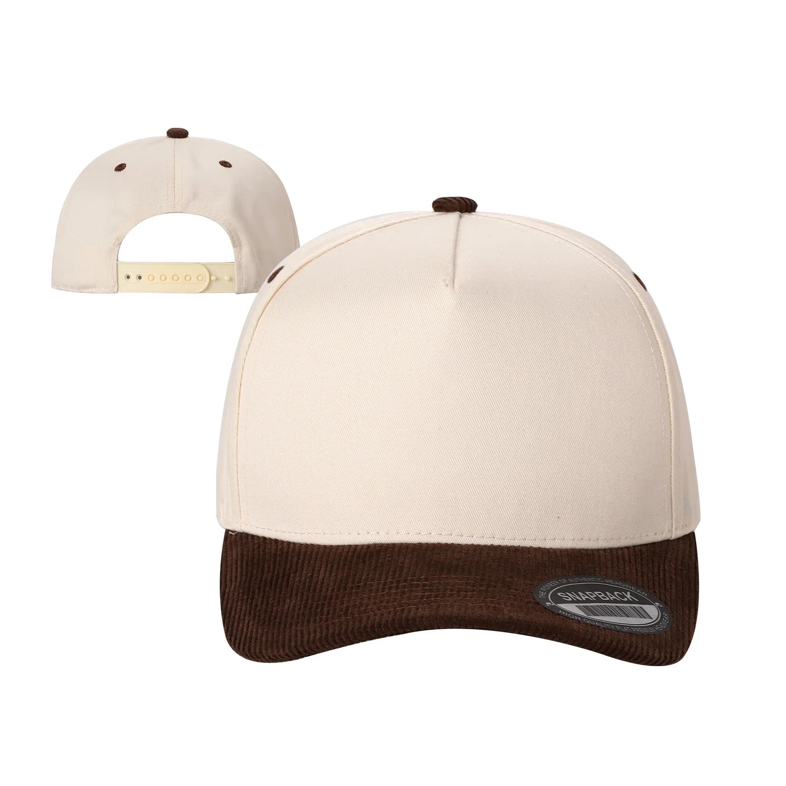 GORRAS CON VICERA DE CORDUROY