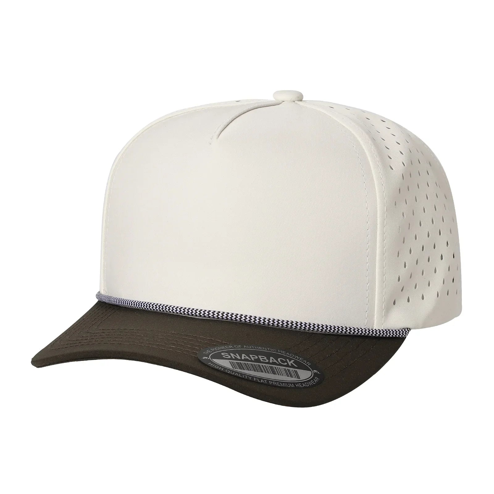 SNAPBACK IMPERMEABLE CON MALLA PERFORADA