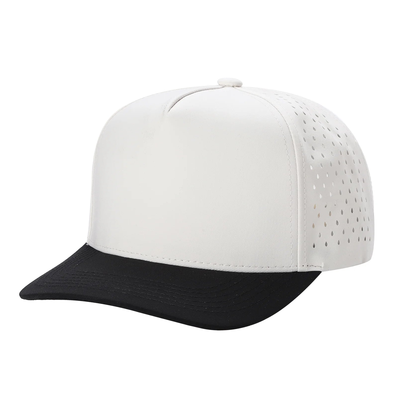 SNAPBACK IMPERMEABLE BICOLOR CON MALLA PERFORADA
