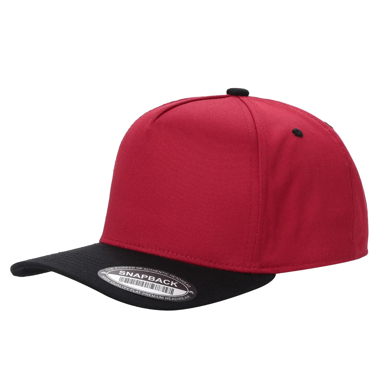 SNAPBACK BICOLOR ROJO/NEGRO