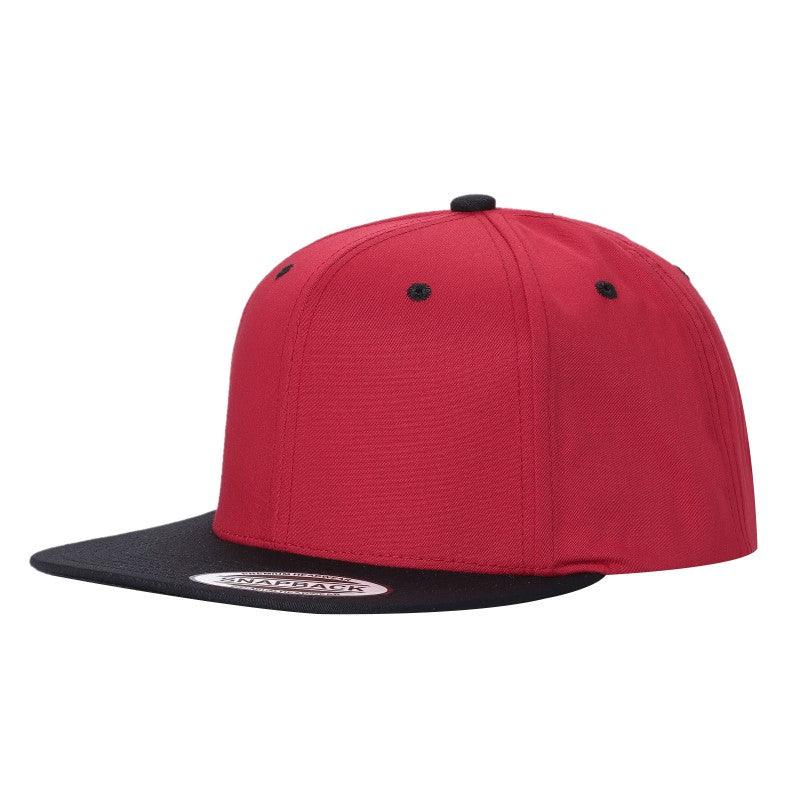 SNAPBACK PLANA ROJO/NEGRO